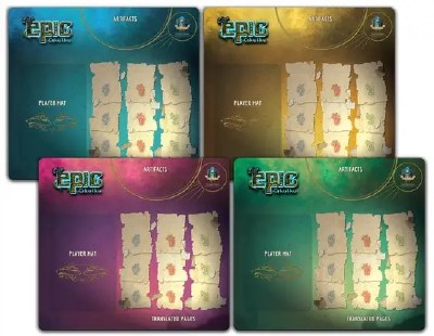 Tiny Epic Cthulhu Offical Game Mat Set (4 Mats)