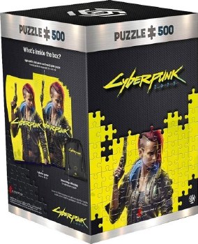 Cyberpunk 2077 Keyart Female V-Puzzle 500 Pieces