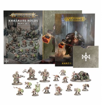 Warhammer Age of Sigmar Khazalite Holds Army Set EN PREORDER