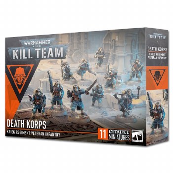 Warhammer 40K Kill Team Death Korps Krieg Regiment Veteran Infantry