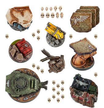 Warhammer 40k Hero Bases