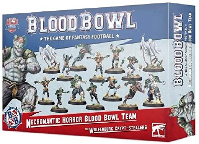 Blood Bowl Necromantic Horror Team The Wolfenburg Crypt-St