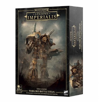 Warhammer The Horus Heresy Legions Imperialis Titan Legions Warlord Battle Titan WIth Quake Cannon