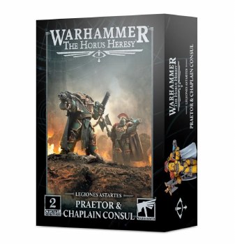 Warhammer 40k Legiones Astartes Praetor and Chaplain Consul
