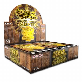 Yu-Gi-Oh! Quarter Century Stampede Booster Display (24) EN