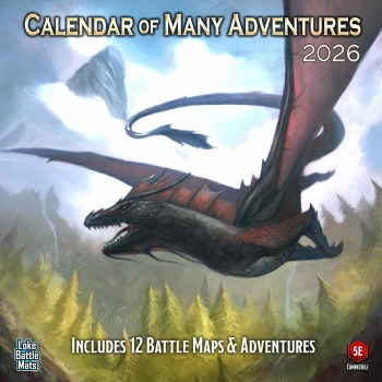Calendar of Many Adventures 2026 EN