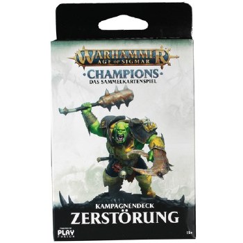 Warhammer Champions TCG Kampagnendeck Zerstörung Deutsch