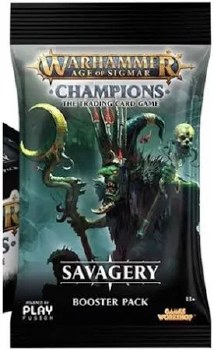 Warhammer Age of Sigmar TCG Champions Savagery Booster EN