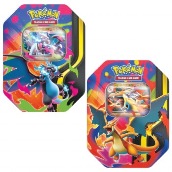 Pokémon Mega Charizard ex Tin EN (2 Designs)
