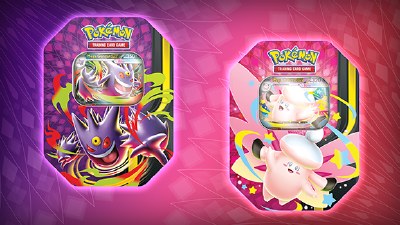 Pokémon Mega Moonlit Tin MegaGengar ex/Mega Clefairy ex EN