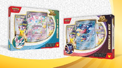 Pokémon 30th Celebration ex Box Sylveon/Greninja EN