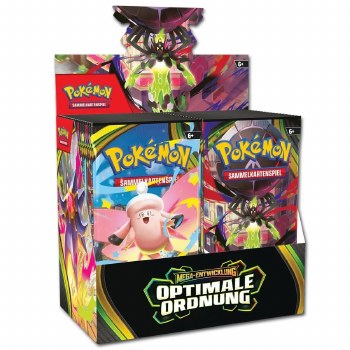 Pokémon Mega Entwicklung Optimale Ordnung Booster Display DE