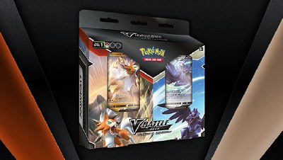 Pokémon Battle Deck Lycanroc V vs Corviknight V EN