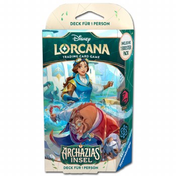 Disney Lorcana Archazias Insel Starter Deck Belle (Rubin/Saphir) DE