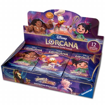 Disney Lorcana Himmels Leuchten Booster Display DE