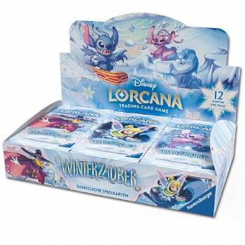 Disney Lorcana Winterzauber Booster Display DE (24)