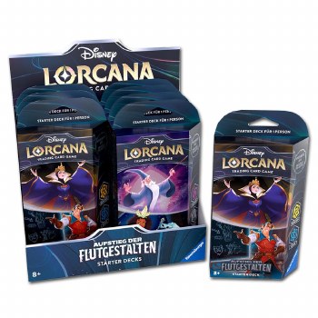 Disney Lorcana Aufstieg der Flutgestalten Starter Deck DE