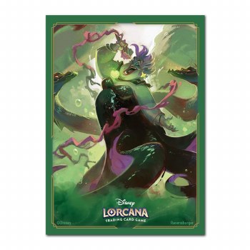 Disney Lorcana Sleeves Set 7 Ursula Deceiver of All (65)
