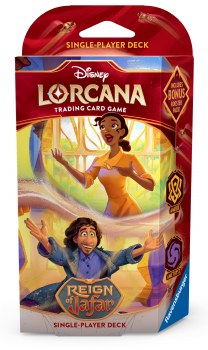 Disney Lorcana Reign of Jafar Starter Deck Amber/Amethyst EN