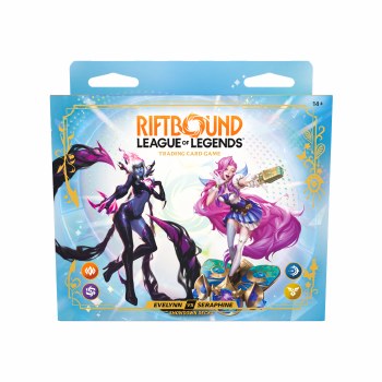 Riftbound League Of Legends TCG Radiance Showdown Deck Evelynn vs Seraphine EN
