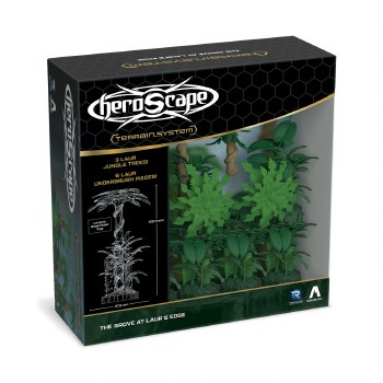 Heroscape Age of Annihilation The Grove at Laurs Edge Terrain Pack Expansion EN
