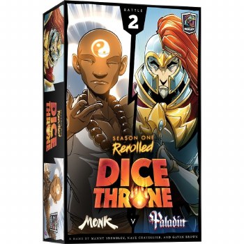 Dice Throne Season One ReRolled Monk vs Paladin
