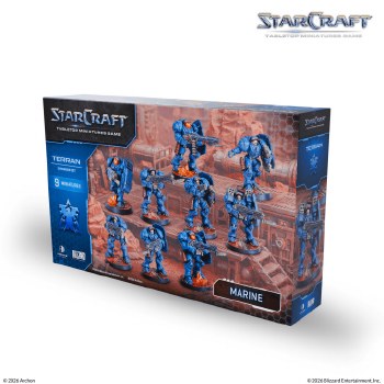 StarCraft Tabletop Miniatures Game Terran Marine EN