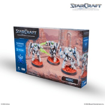 StarCraft Tabletop Miniatures Game Terran Medic EN