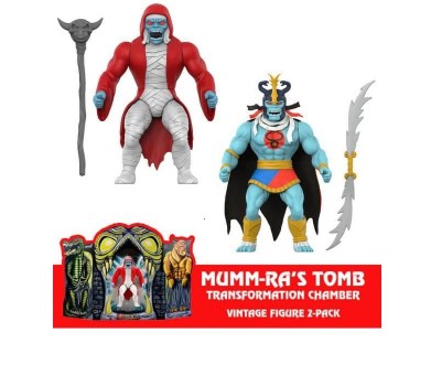 SUPER7 Thundercats Vintage Collection 2-Pack Mumm-Ra's Tomb Action Figures 14cm