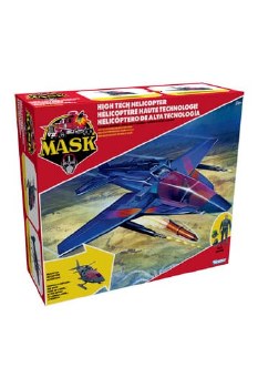 M.A.S.K. Vehicle High Tech Helicopter Action figures MASK