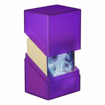 Ultimate Guard Boulder Deck Case Standard Size Amethyst 80+