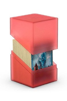 Ultimate Guard Boulder Deck Case Standard Size Ruby 100+