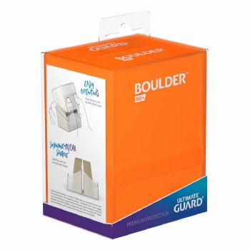 Ultimate Guard Boulder Deck Case Standard Size Poppy Topaz 80+