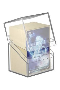 Ultimate Guard Boulder Deck Case Standard Size Transparent 80+
