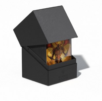 Ultimate Guard Return To Earth Boulder Deck Case Black 100+