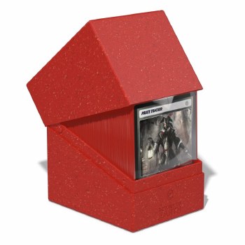 Ultimate Guard Return To Earth Boulder Deck Case Red 133+