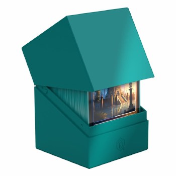 Ultimate Guard Boulder Deck Case Solid Petrol 100+