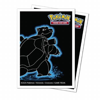 Ultra Pro Apex Sleeves Pokémon Neon Kanto Blastoise 105ct