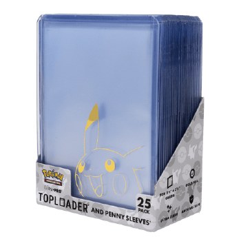 Ultra Pro Toploader Penny Sleeves Combo Pack Pikachu (25)