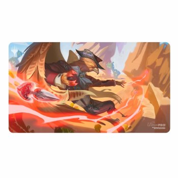 Ultra Pro Outlaws of Thunder Junction Playmat Red