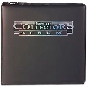 Ultra Pro Collectors Album 3 Ring Binder Black