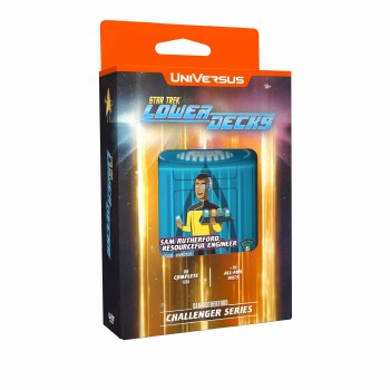 UniVersus Challenger Series Star Trek Lower Decks Sam Rutherford Deck EN