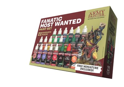 The Army Painter Warpaints Fanatic Most Wanted Paint Set