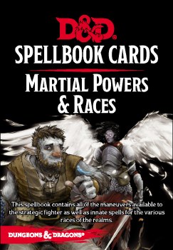 D&D Spellbook Cards Martial Powers & Races (61 Cards) EN