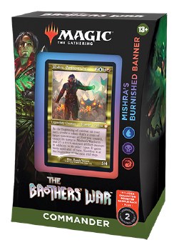 Magic The Brothers War Commander Mishras Burnished Banner EN