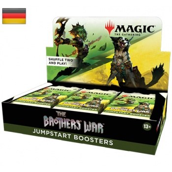 Magic Krieg der Brüder Jumpstart Display DE