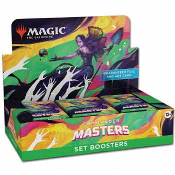 Magic Commander Masters Set Booster Display EN