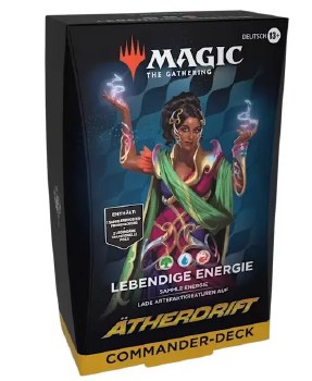 Magic Ätherdrift Commander Deck Lebendige Energie DE