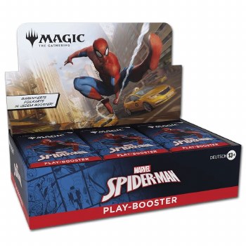 Magic Marvels Spider-Man Play Booster Display DE (30)