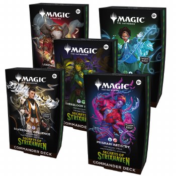 Magic Secrets of Strixhaven Commander Deck Set EN (5)